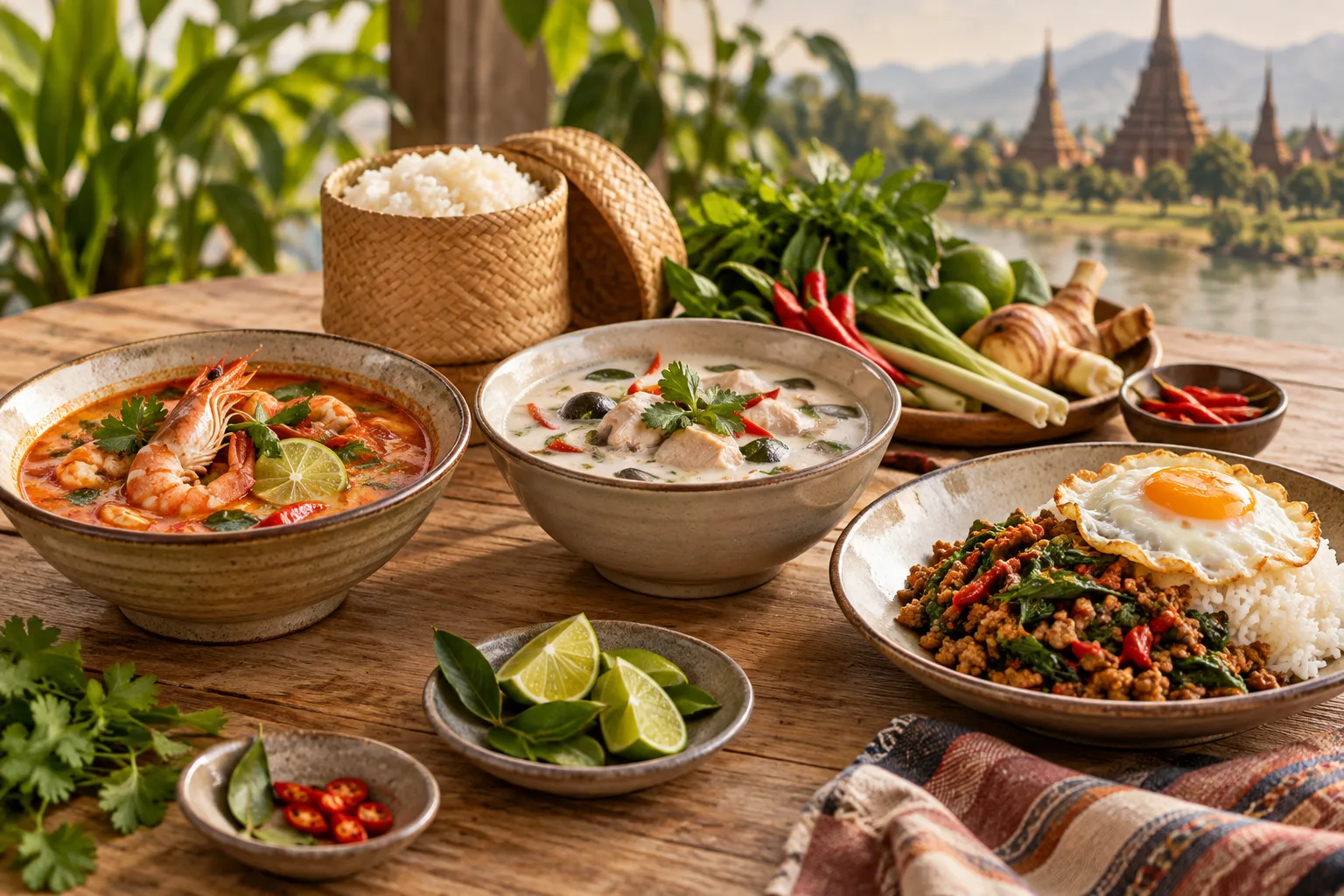 Tailandia: llanura central, norte e Isan