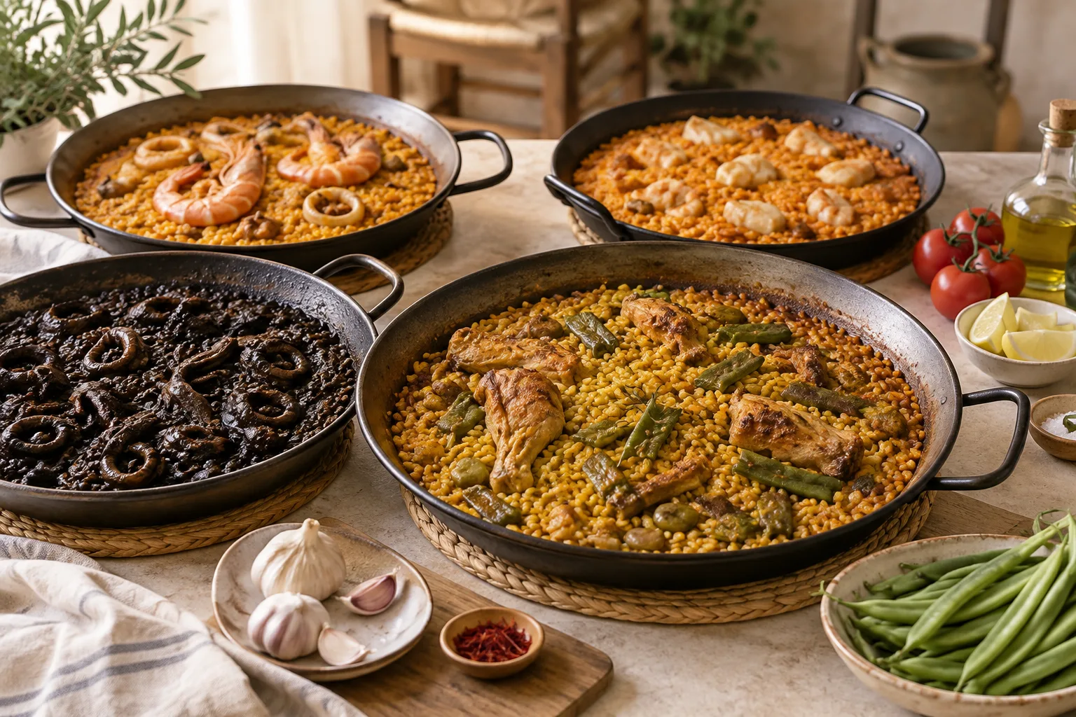 Arroces valencianos: aprender a distinguir preparaciones