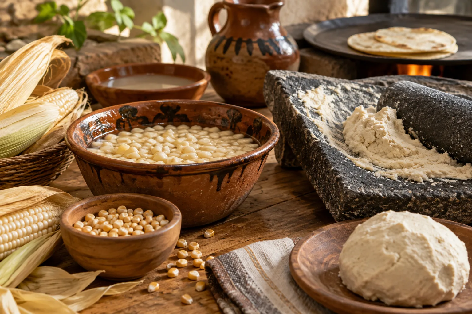 Del grano a la masa: entender la nixtamalización