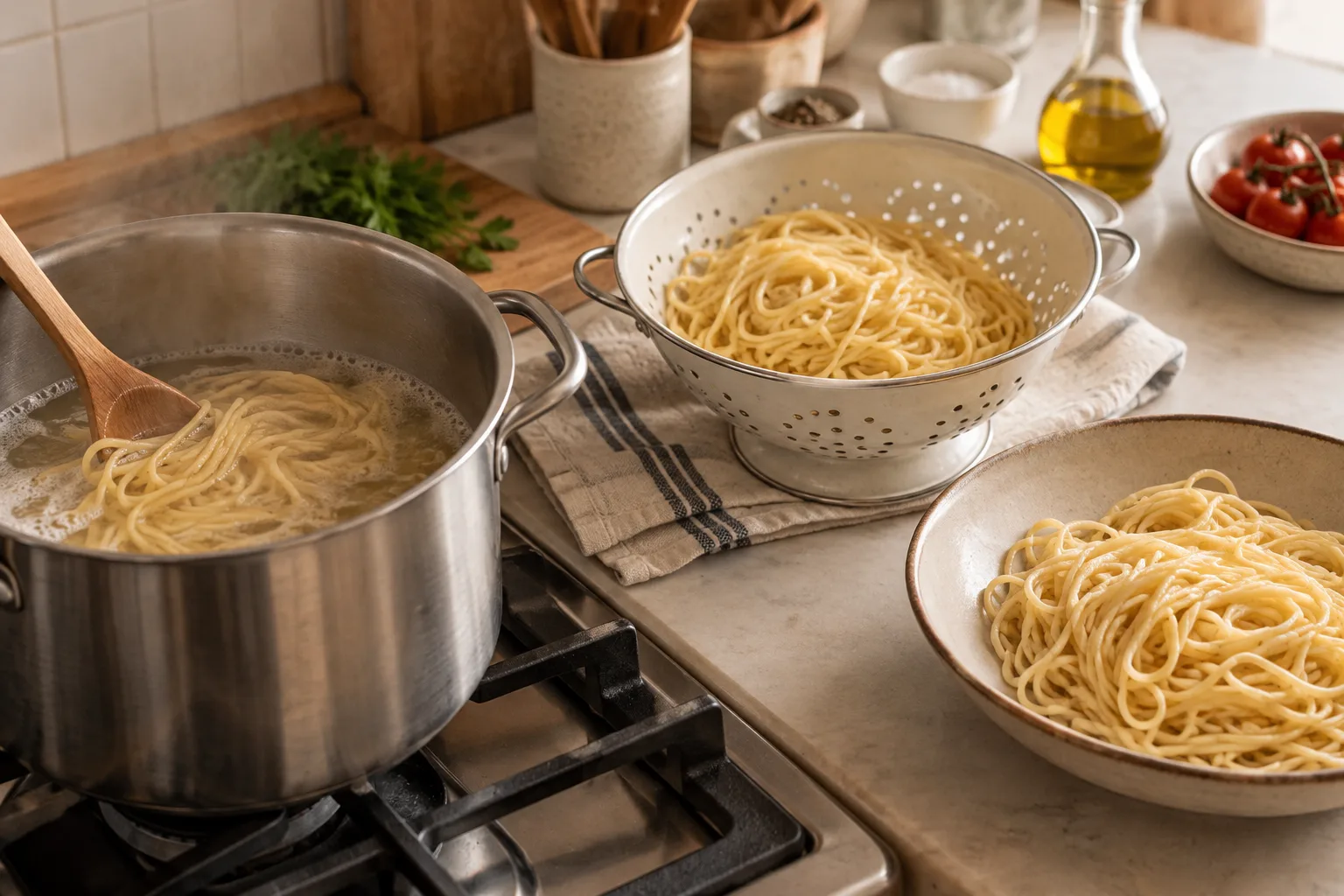 Kitchen troubleshooting: how to stop pasta sticking—and what to do when it clumps