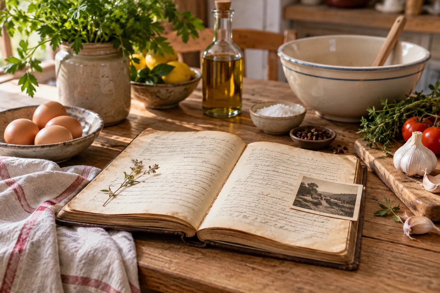 Ein Haushaltskochbuch lesen: Küche, Erinnerung und Kontext