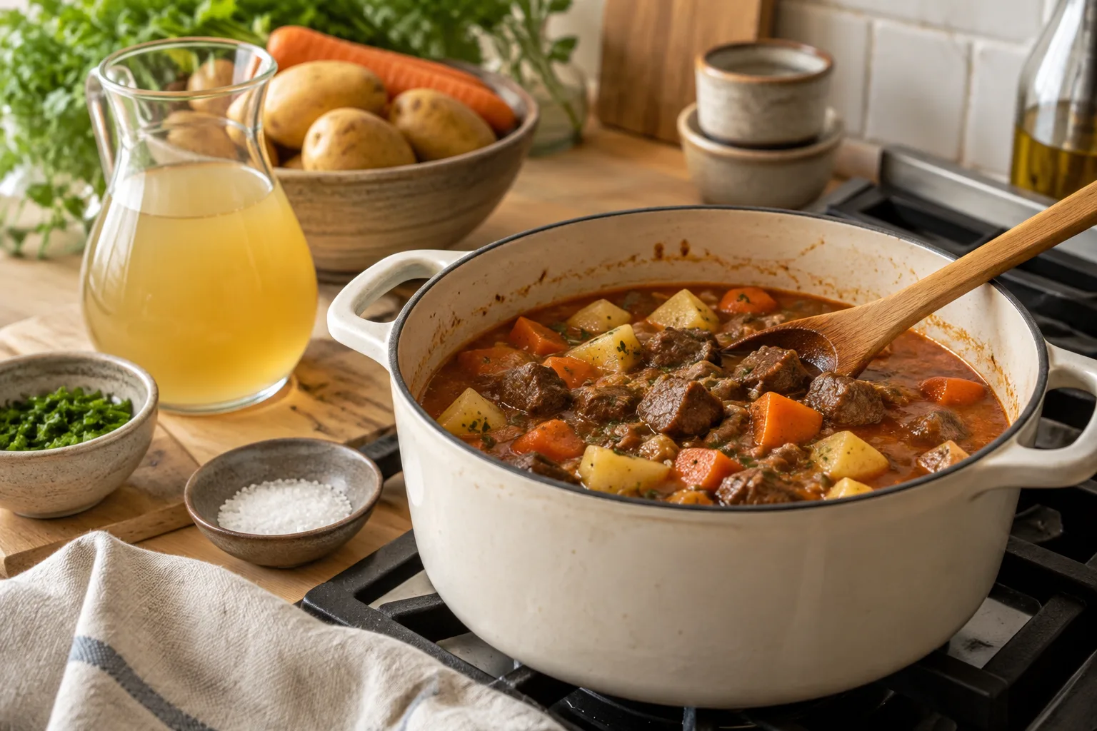 Diagnóstico de cocina: cómo corregir un guiso salado
