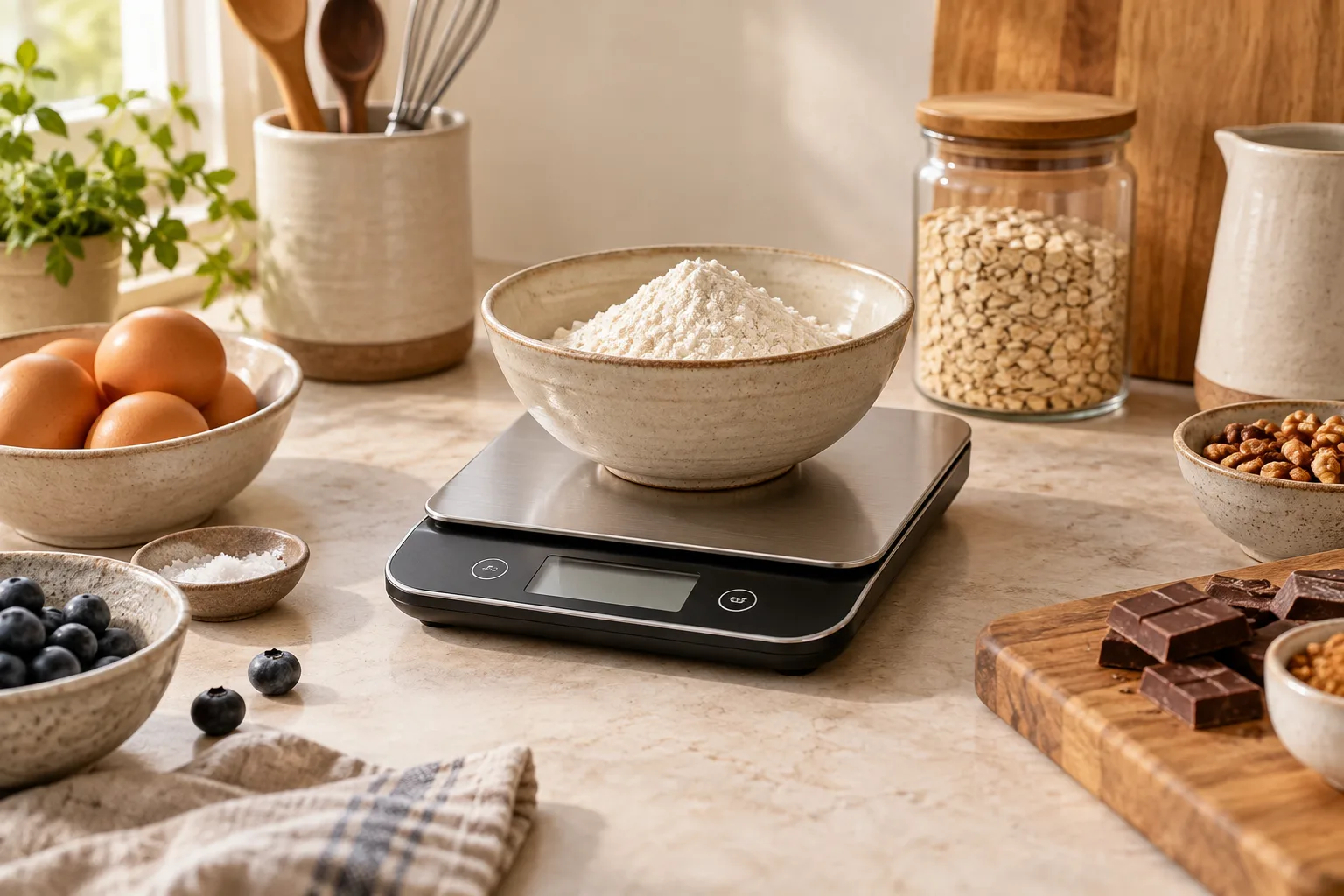 Bilancia da cucina: usi, cura e sicurezza