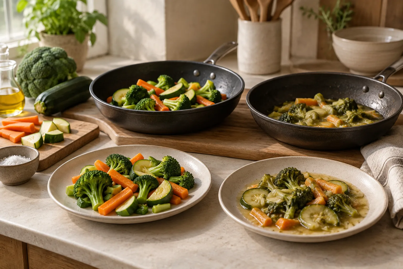 Verdure molli: segnali, cause e come correggere la cottura