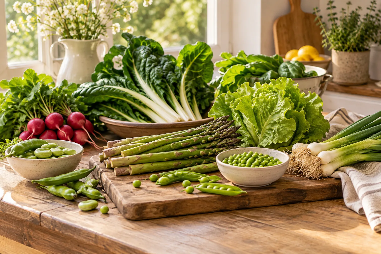 Hortícolas de primavera: como escolher e conservar