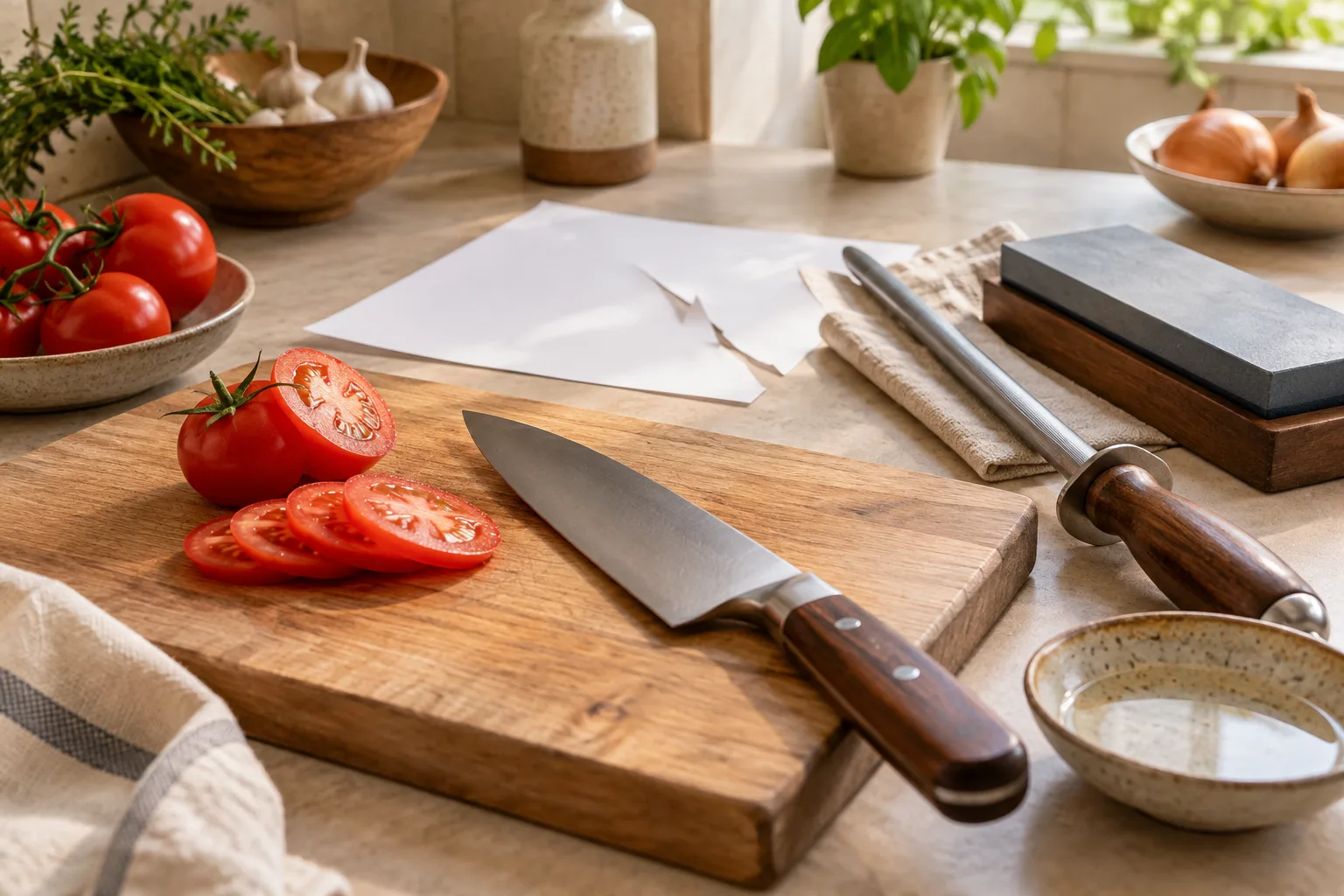 Señales y decisiones que ayudan a afilar un cuchillo