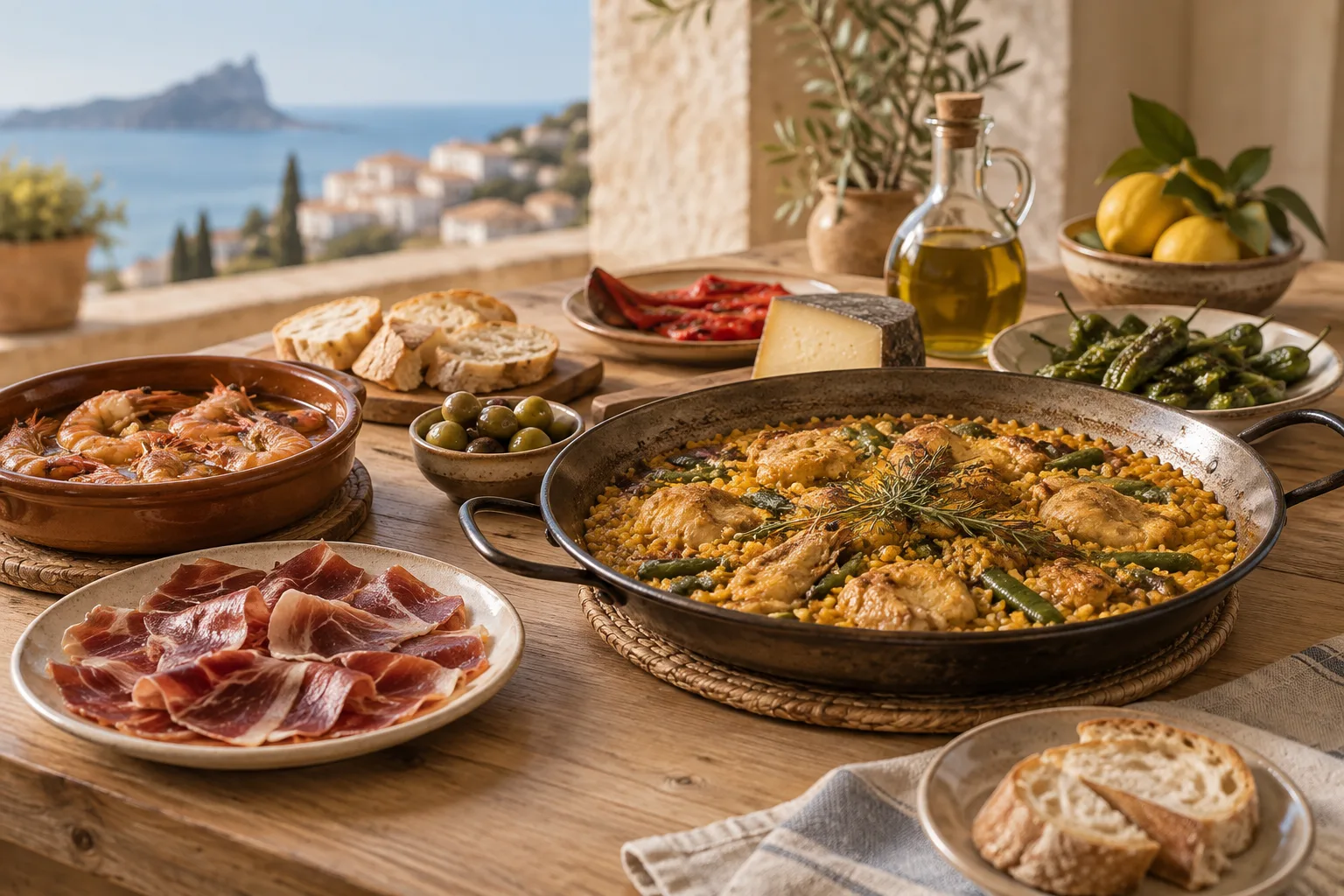 Dokumentierter Leitfaden zu den Küchen Spaniens