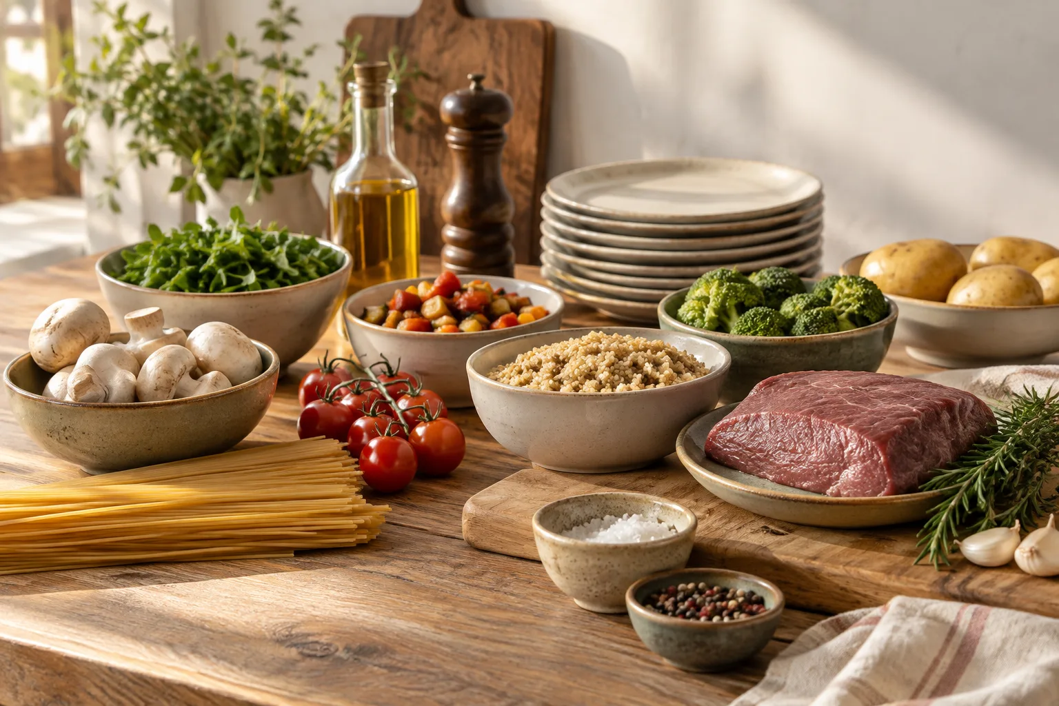 Como calcular porções passo a passo, sem cozinhar às cegas