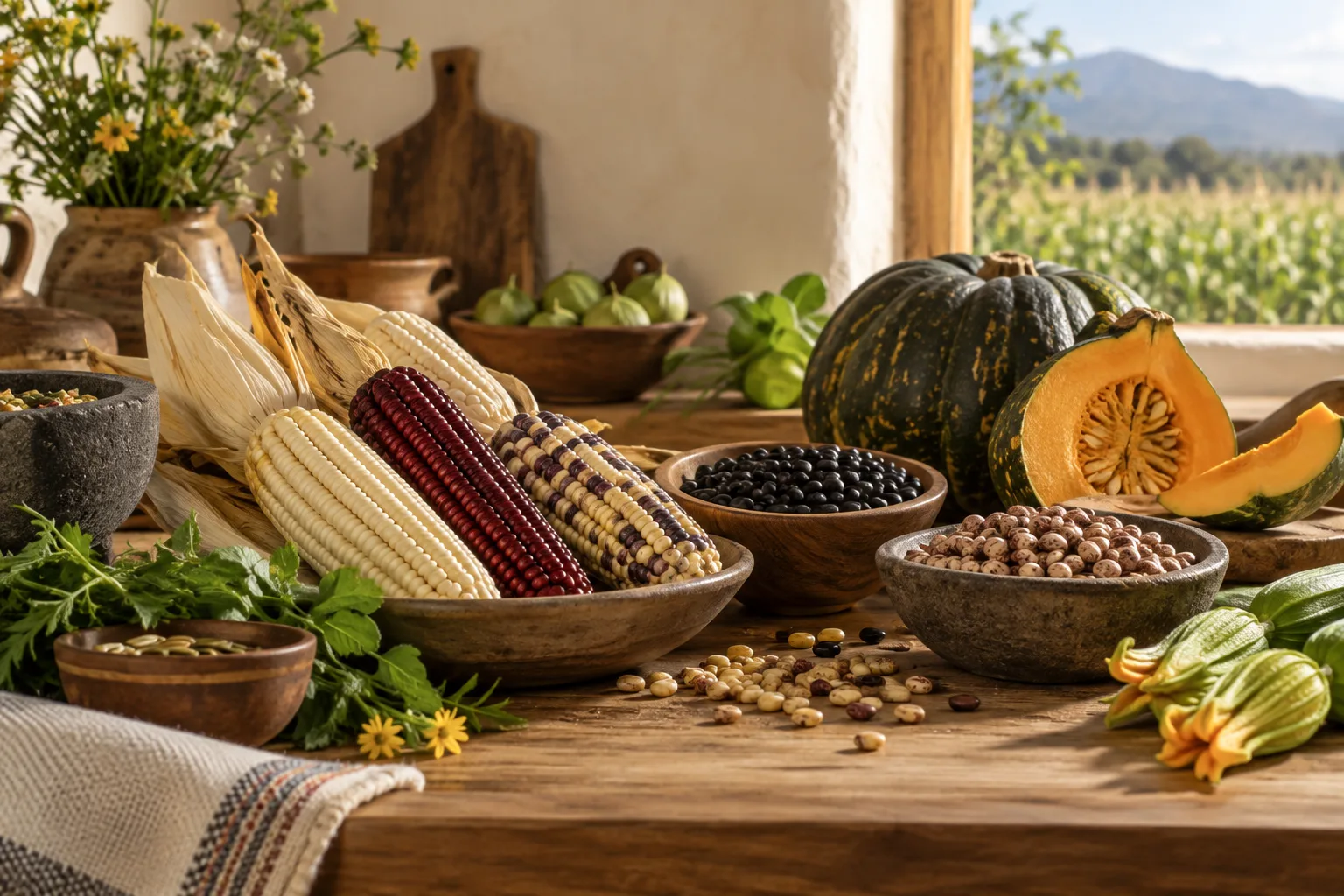La milpa: una forma de relacionar cultivo y cocina