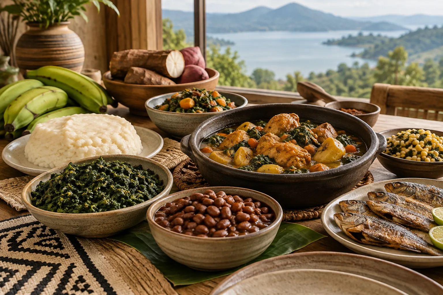Ruanda en la mesa: plátano, legumbres y guisos de la región de los Grandes Lagos