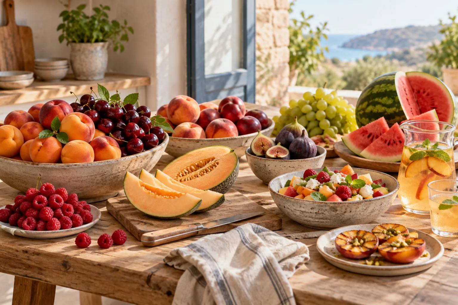 Qué comprar y cómo cocinar frutas de verano