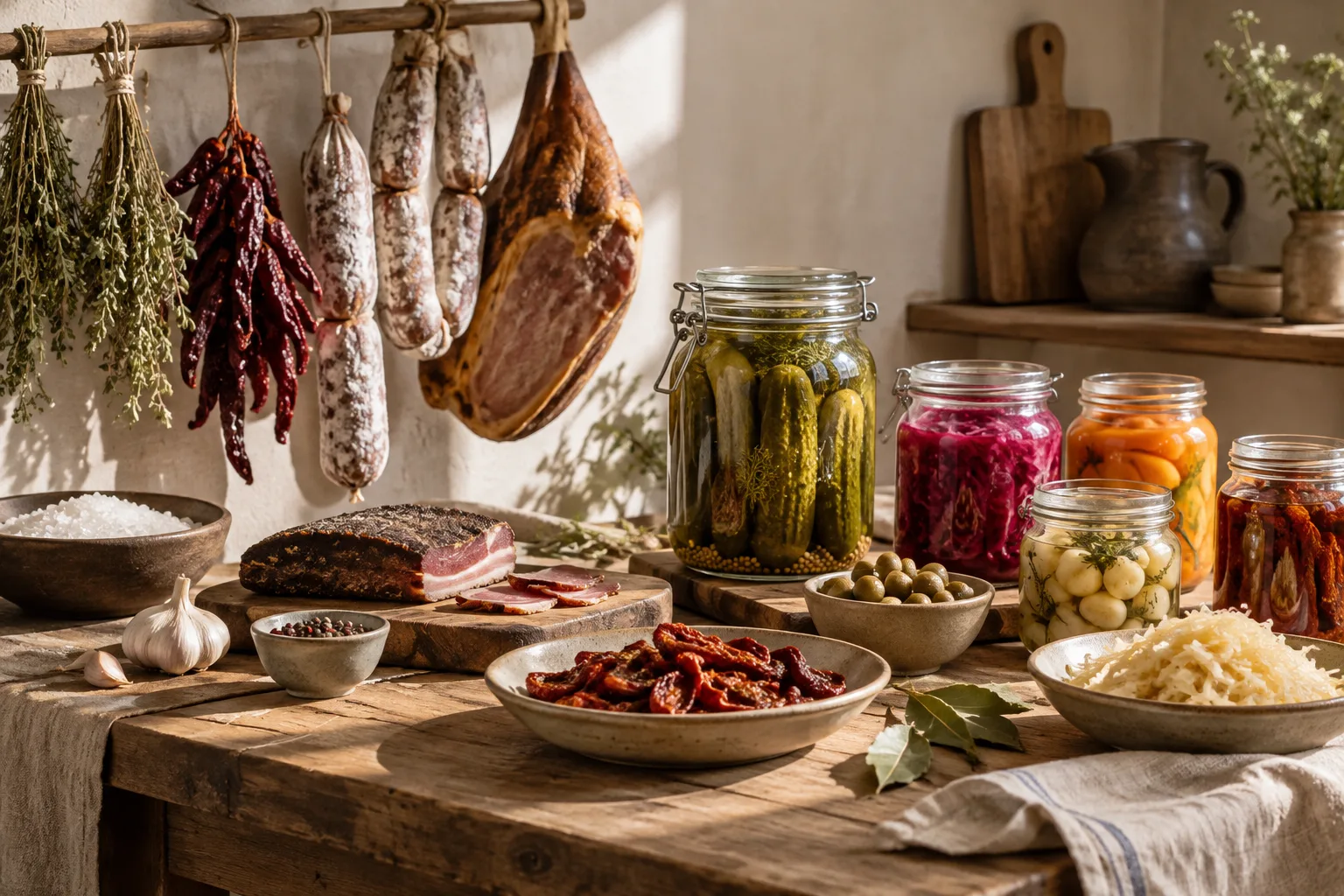 De la nécessité au langage culinaire : l’évolution de la conservation traditionnelle