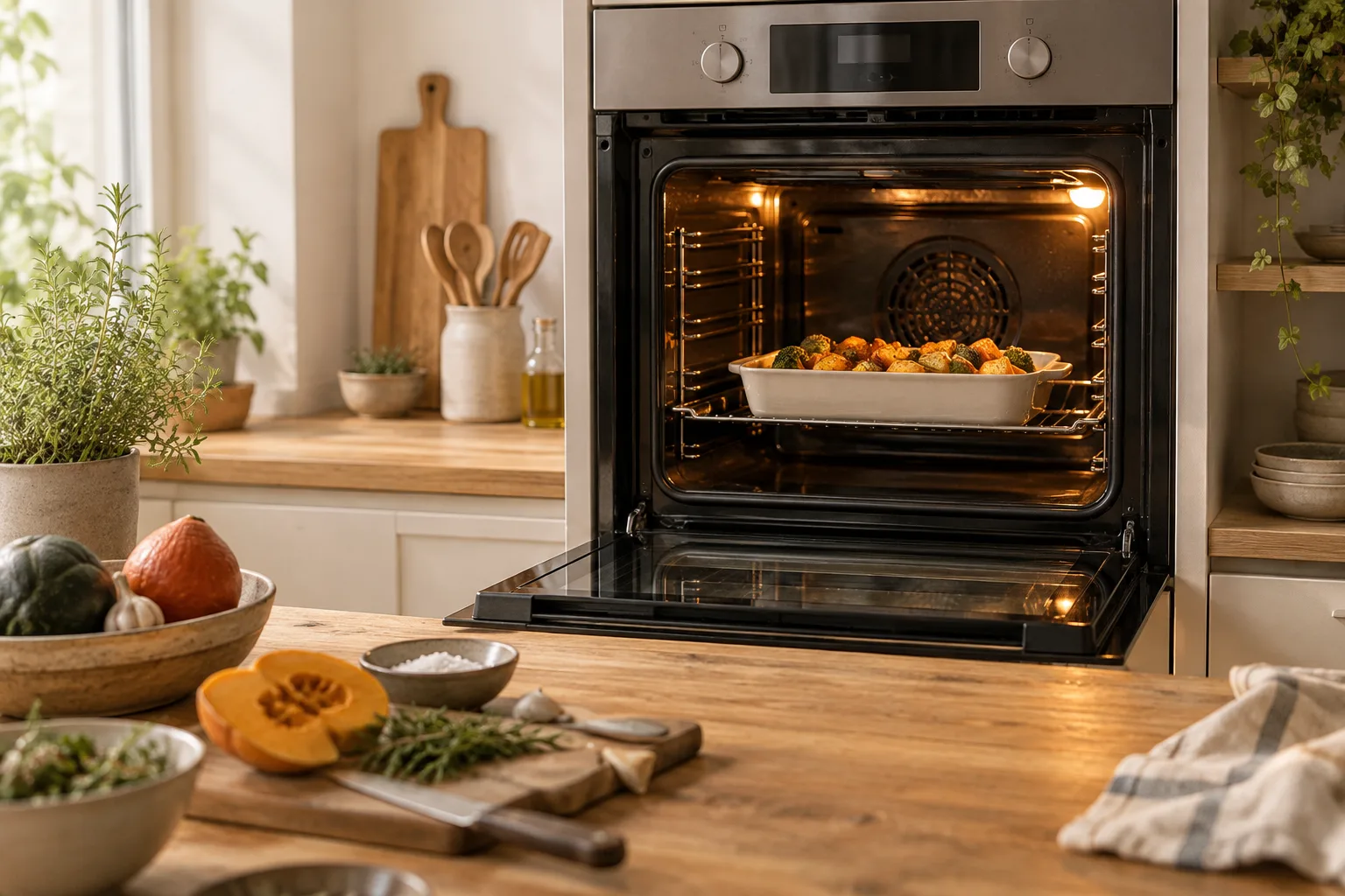 Einen Haushaltsbackofen richtig benutzen und pflegen