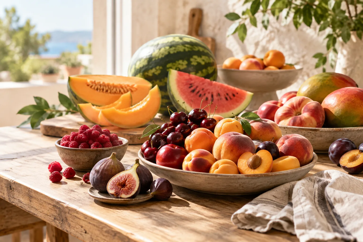 Fruta de verano: qué comprar y cómo llevarla a la cocina