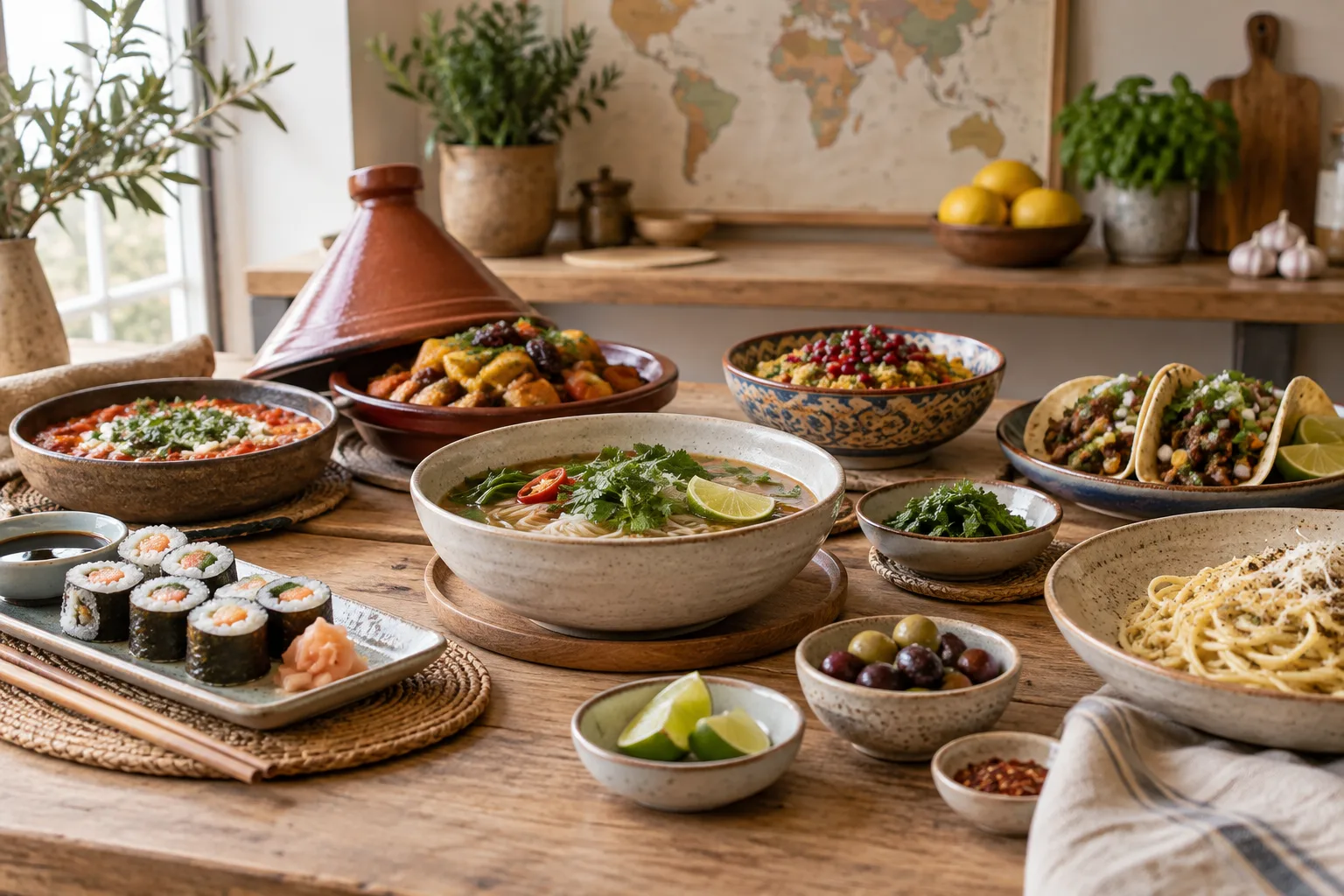 Guide documenté pour comprendre la cuisine internationale