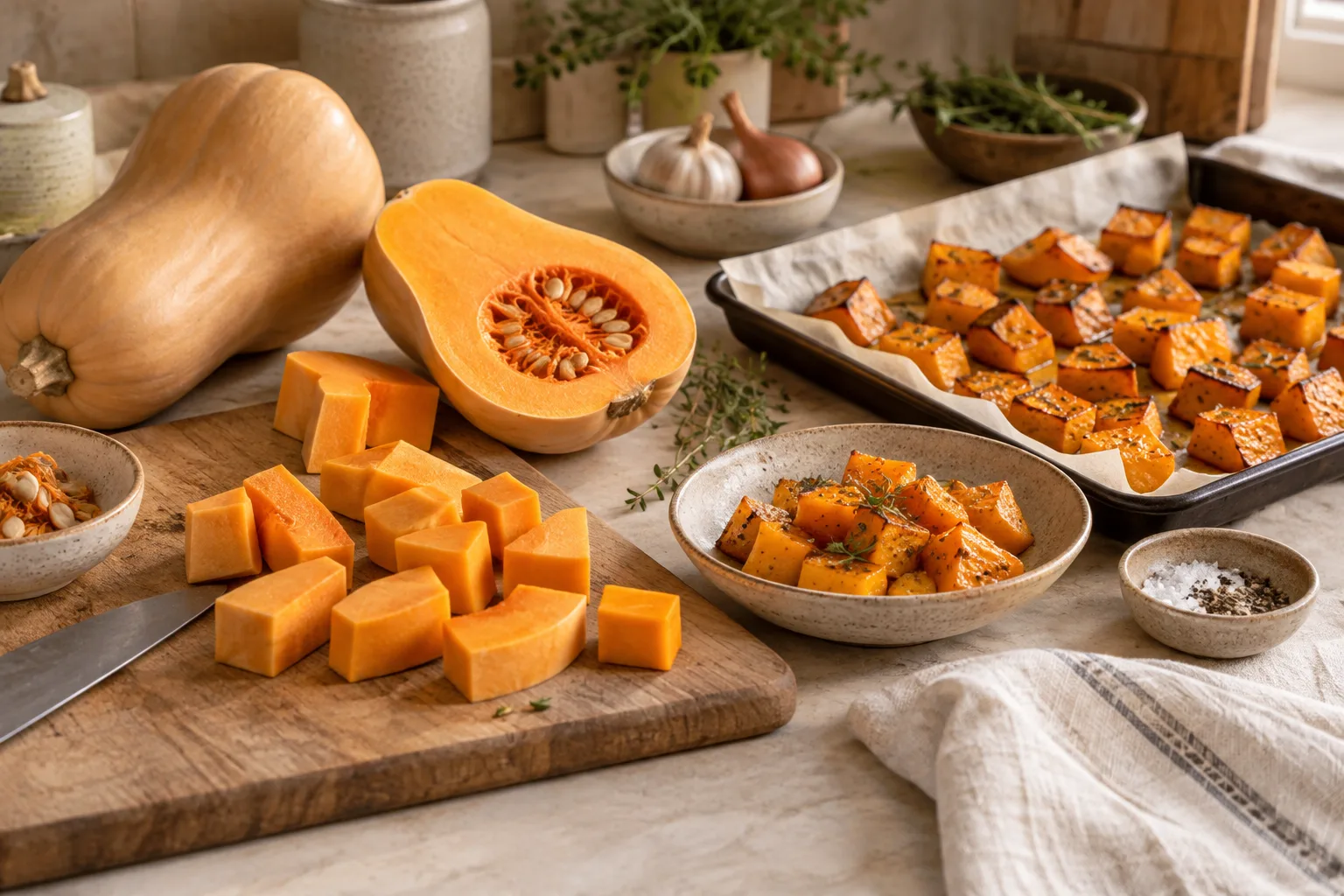 Zucca invernale: un metodo semplice per arrostirla e usarla al meglio