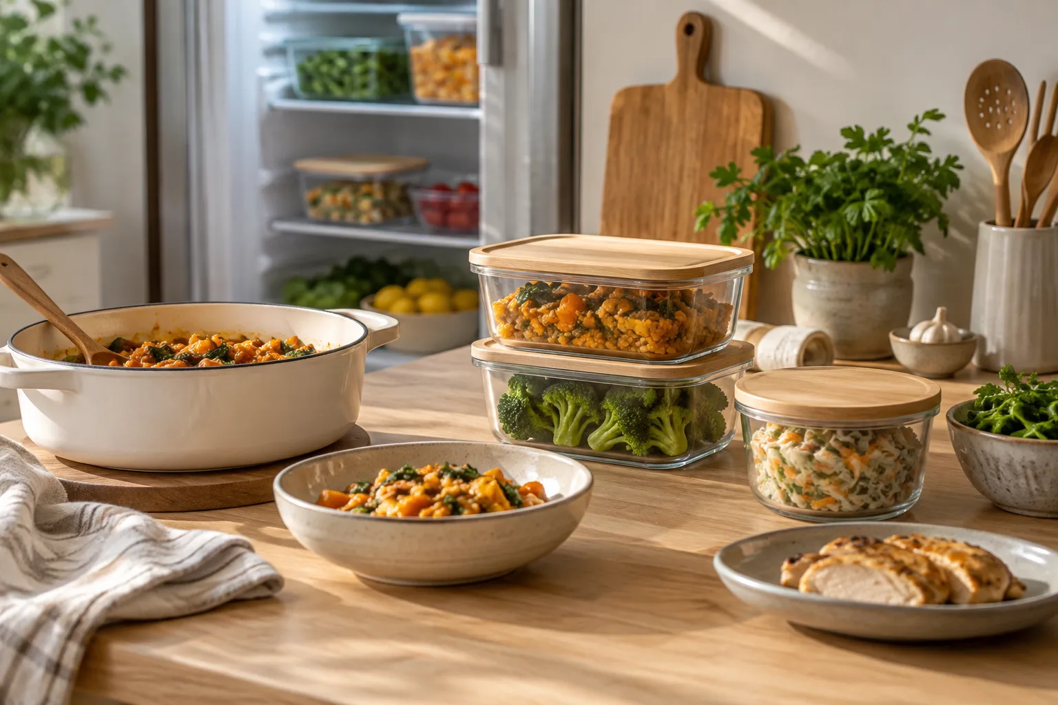 Como lidar com as sobras com segurança: da mesa ao frigorífico