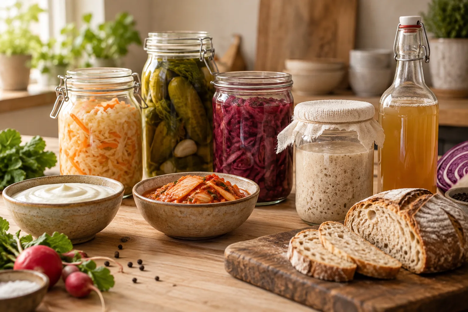 Qué cambia en los alimentos cuando controlamos la fermentación