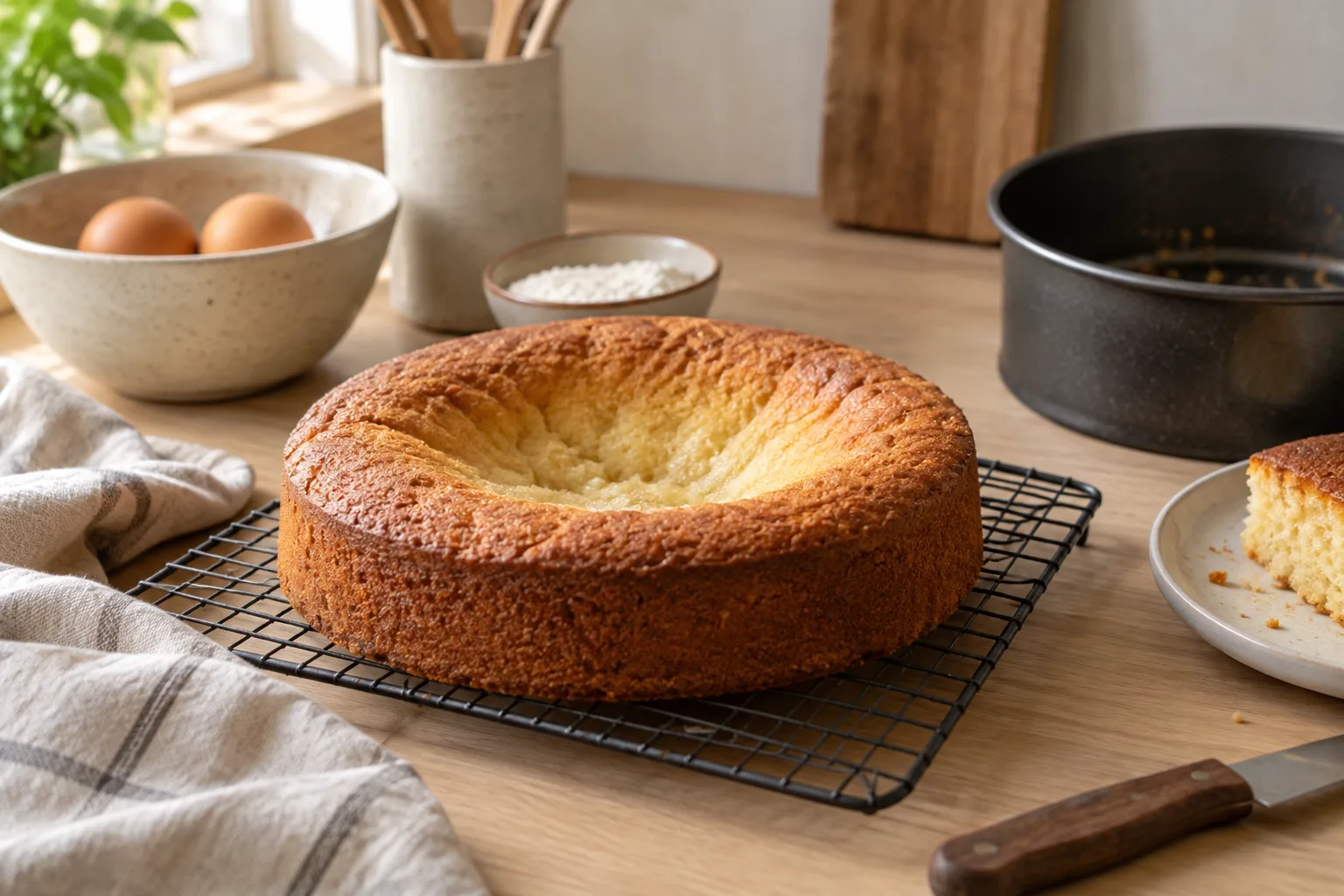 Küchendiagnose: Einen eingesunkenen Kuchen verstehen und retten
