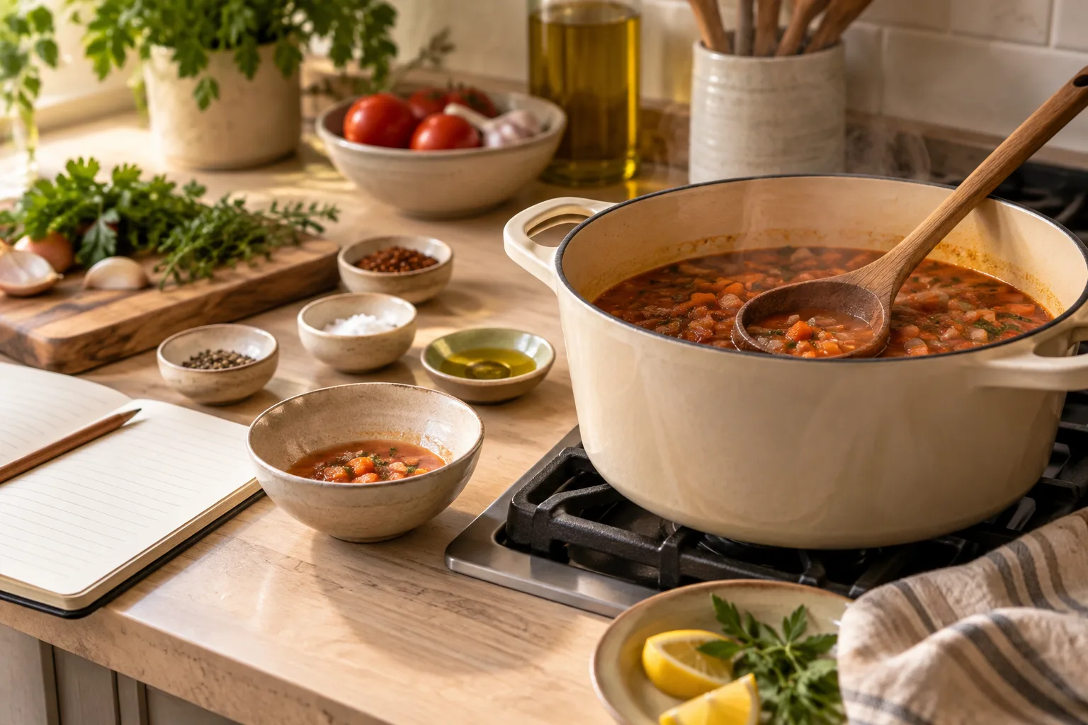 Aprender a probar mientras cocinas: una guía para ajustar con criterio