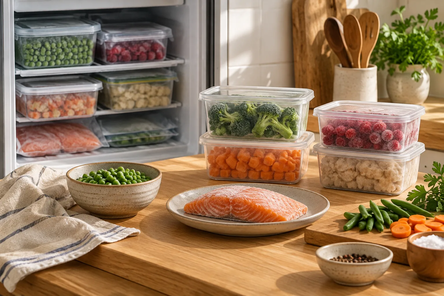 Alimenti congelati: come conservarli, scongelarli e cuocerli in sicurezza