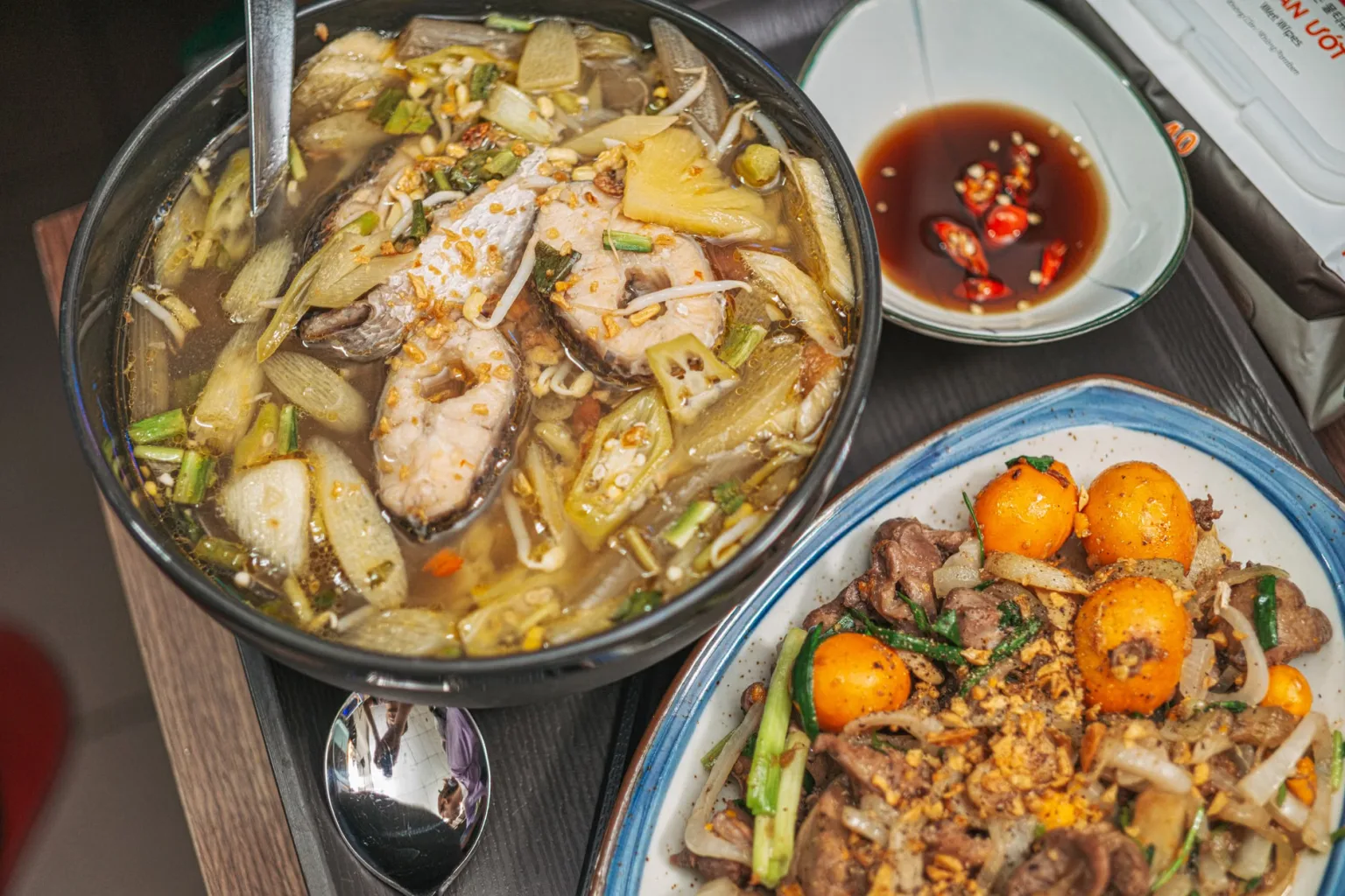 Salsa de pescado para la sopa