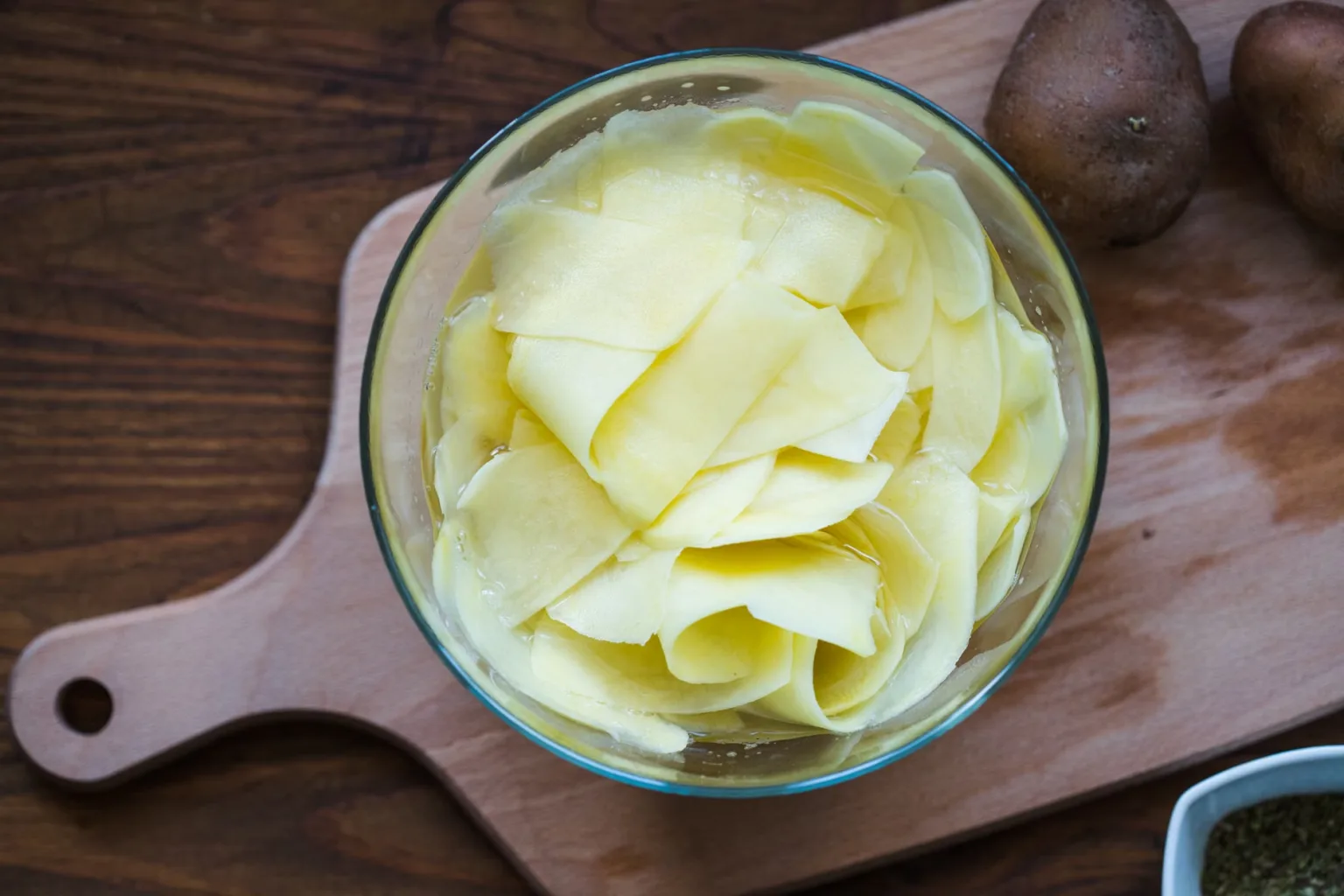 Água de cozer a batata
