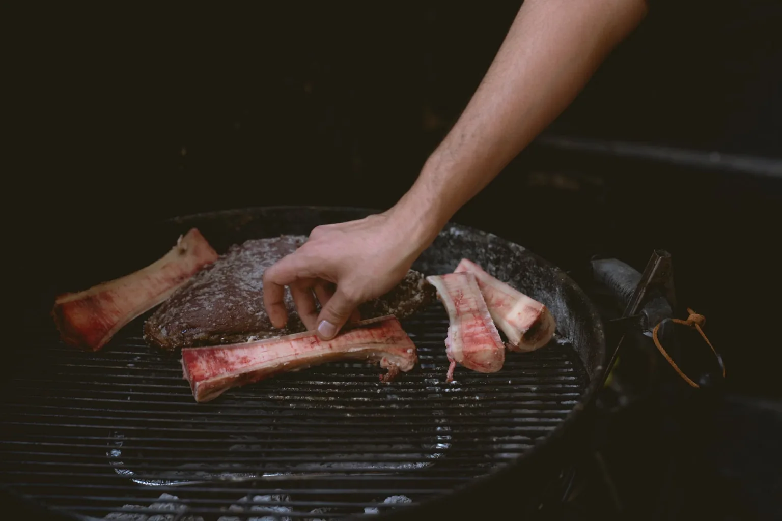 Carne de foca con hueso