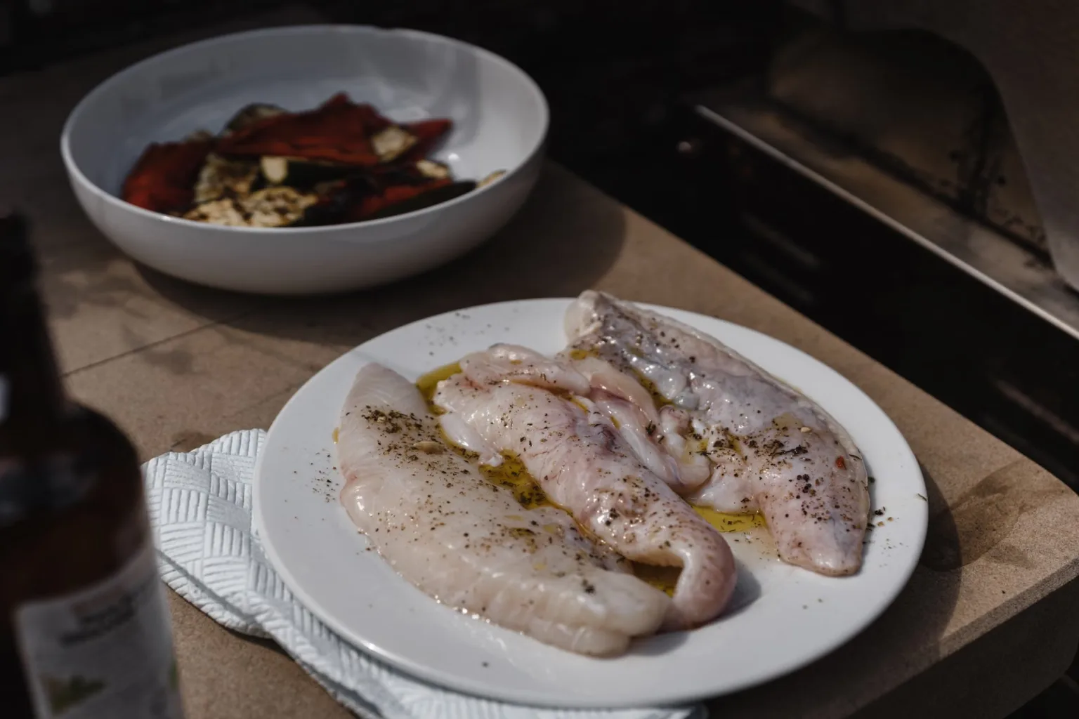 Filetes de pescado blanco