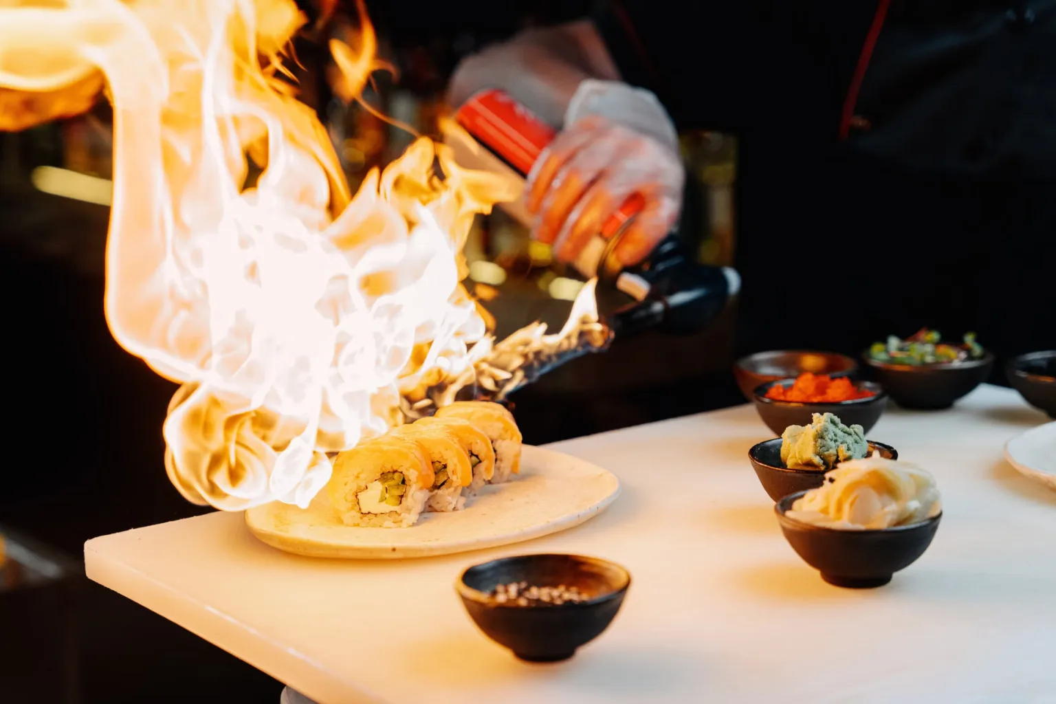 Tenkasu (tempura bits)