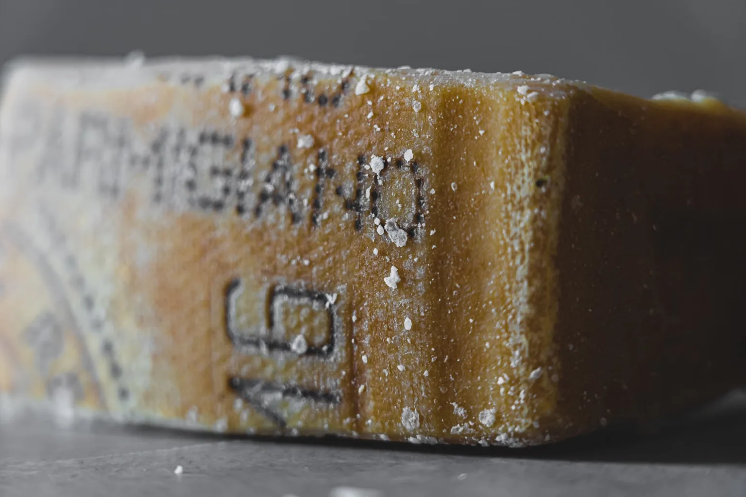 Grated aged cheese