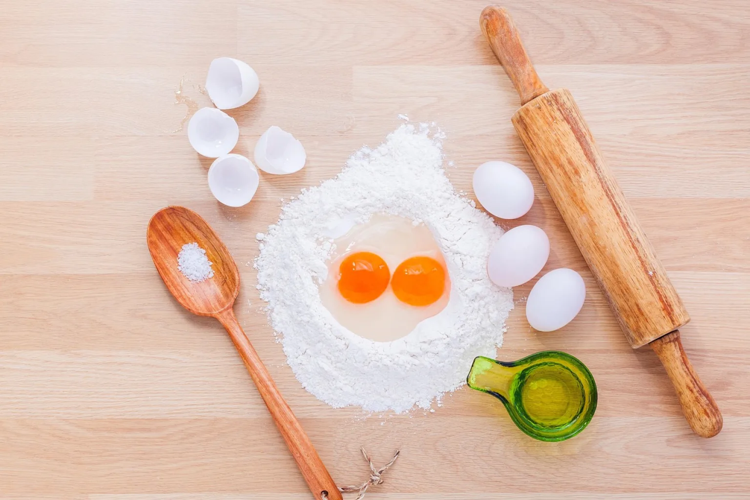 Flour for dusting
