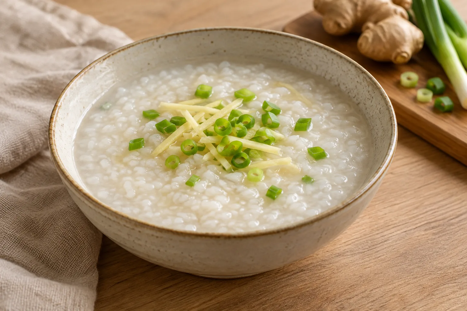 Einfacher chinesischer Congee