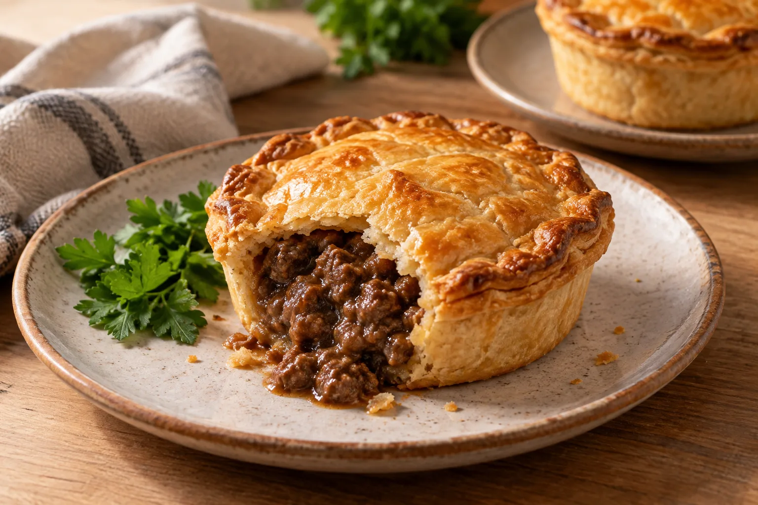 Meat pie australiano