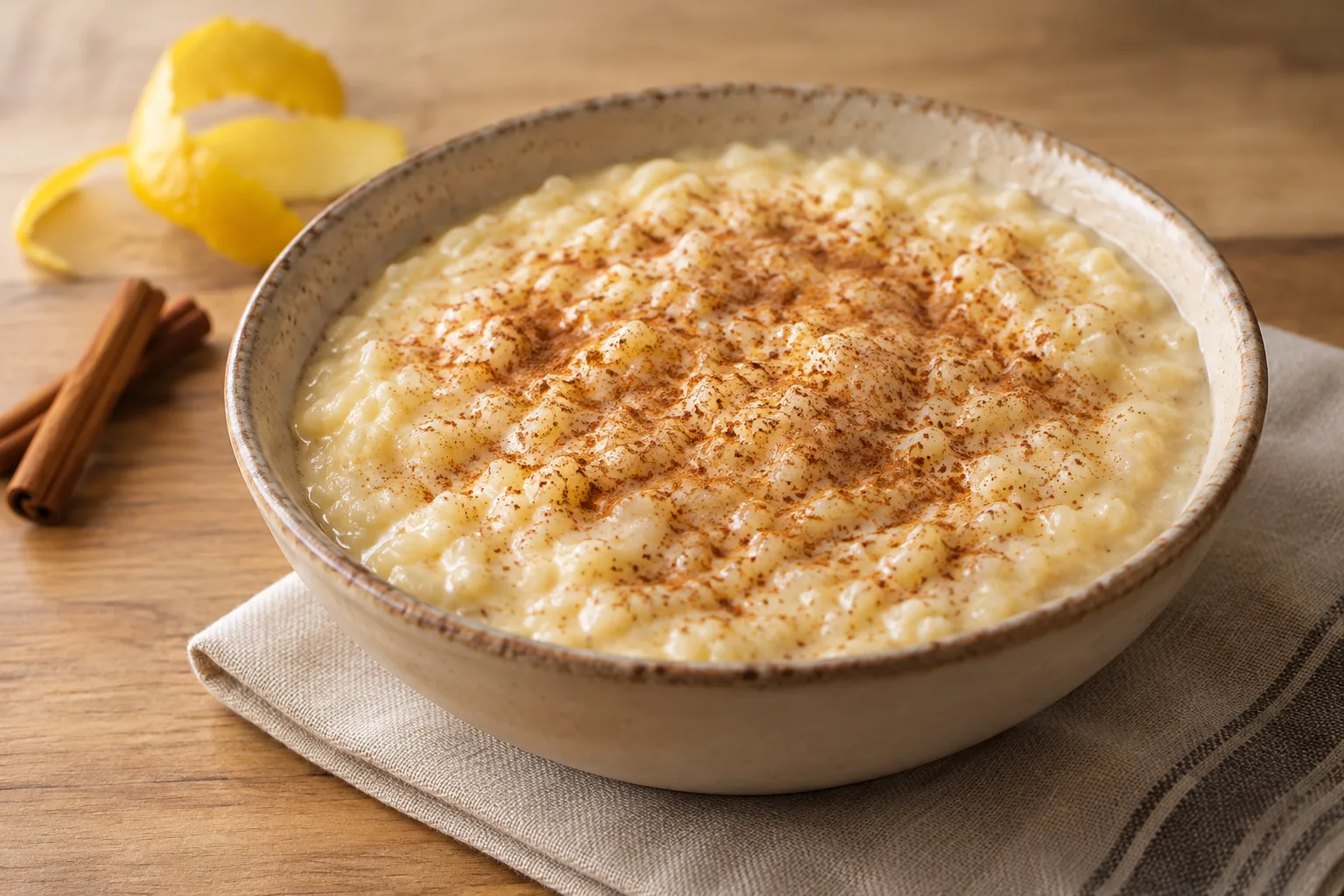 Arroz doce portoghese con tuorli