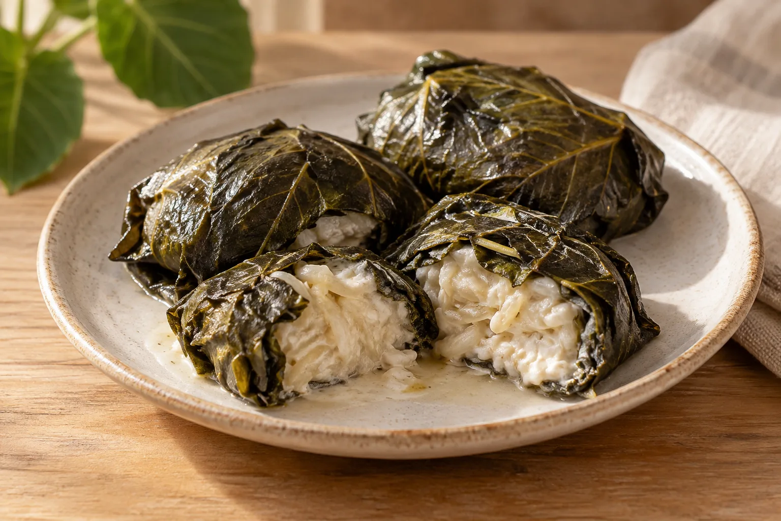 Lu'au samoano (palusami al taro)