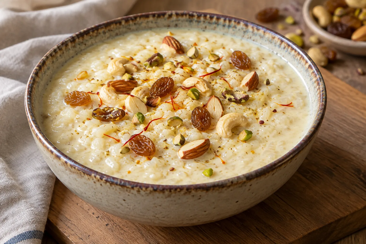 Kheer nepalese di riso e latte