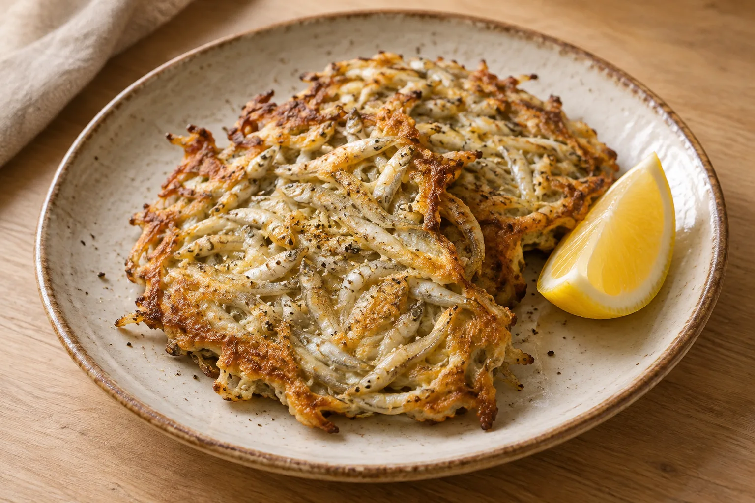 Frittelle neozelandesi di whitebait