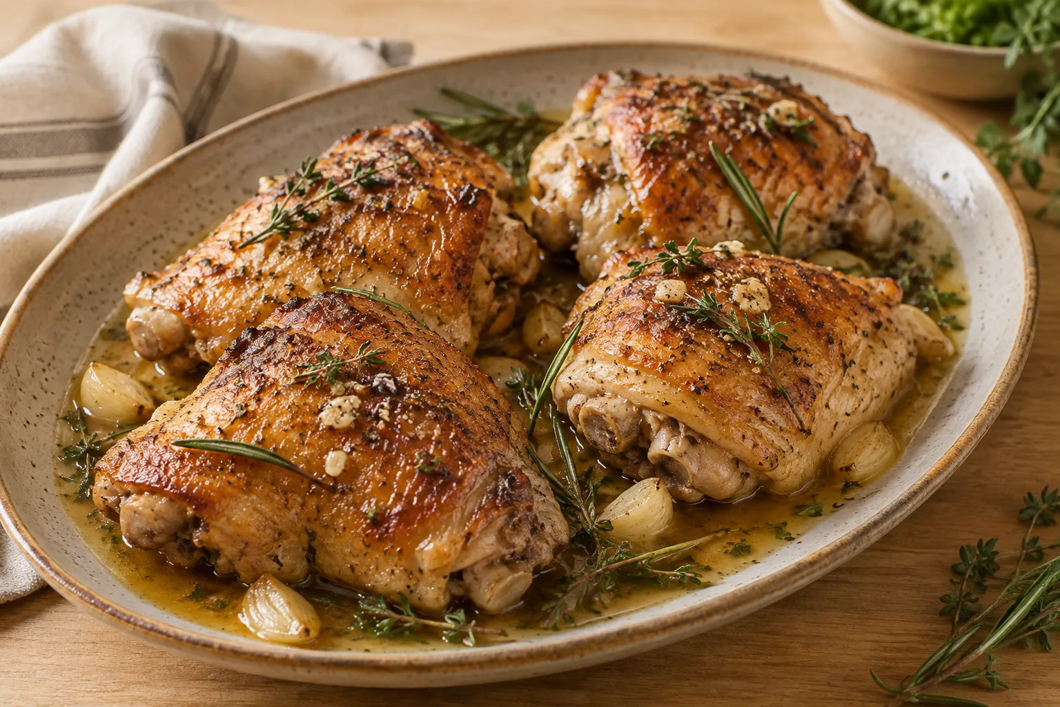 Oven-Roasted Turkey with Aromatic Herbs