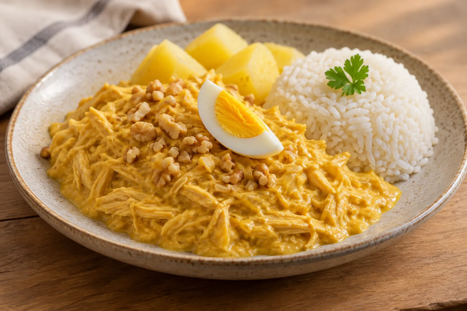 Peruvian ají de gallina