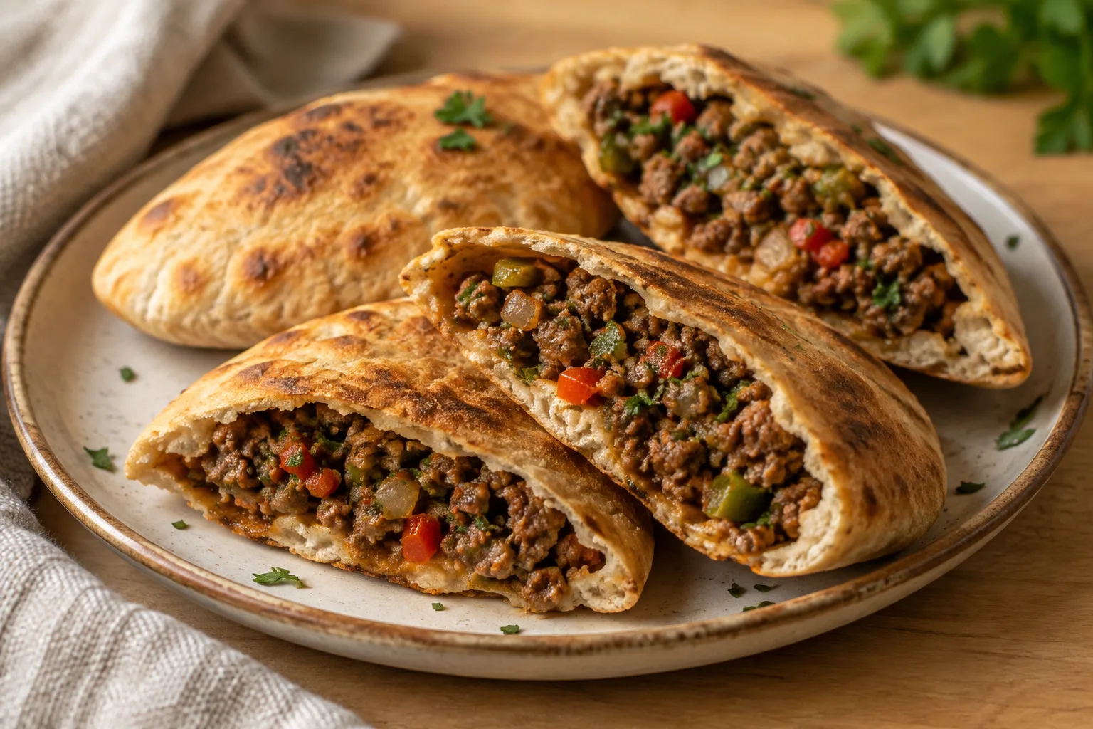 Egyptian hawawshi