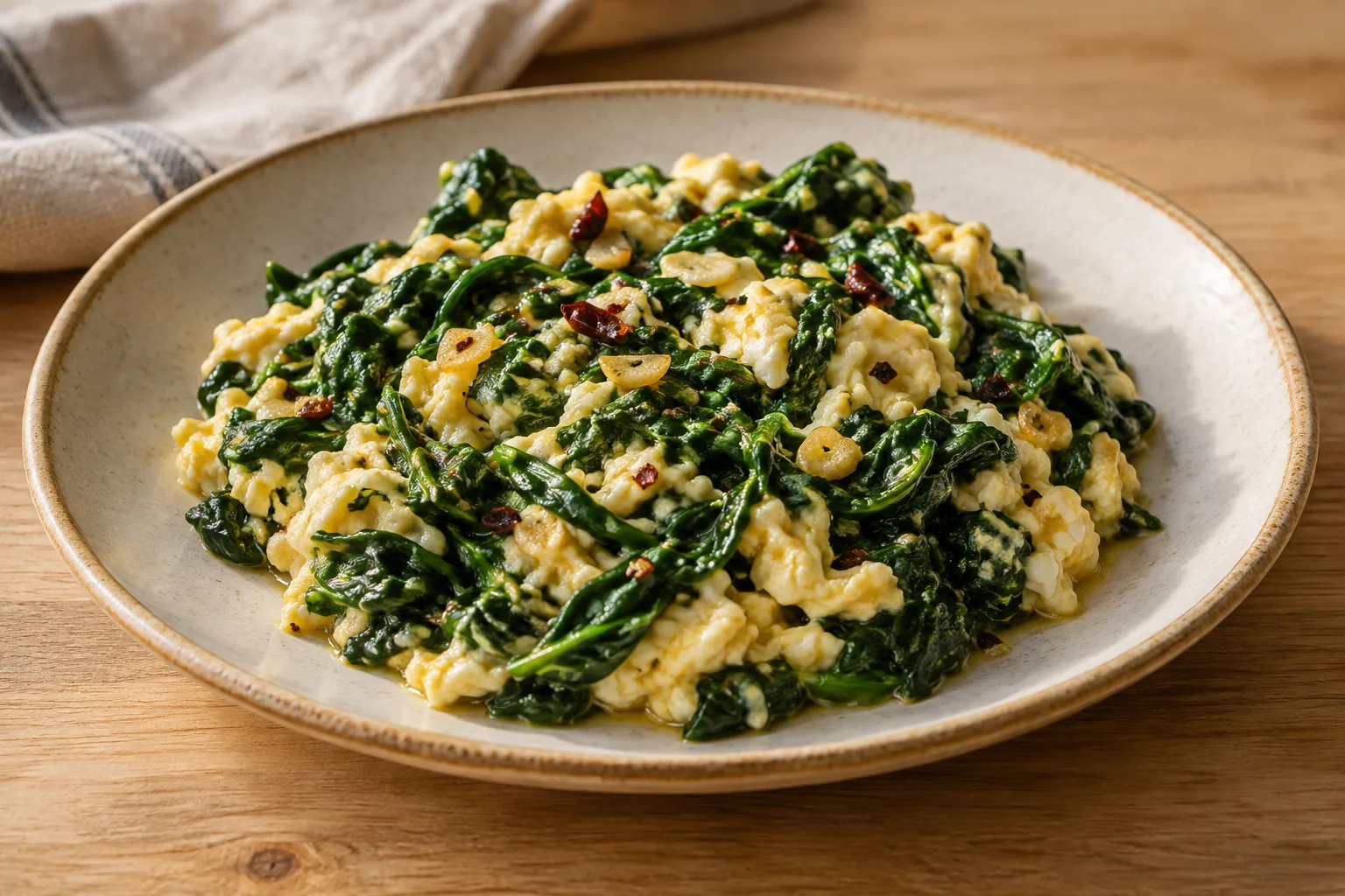 Spinach Scramble