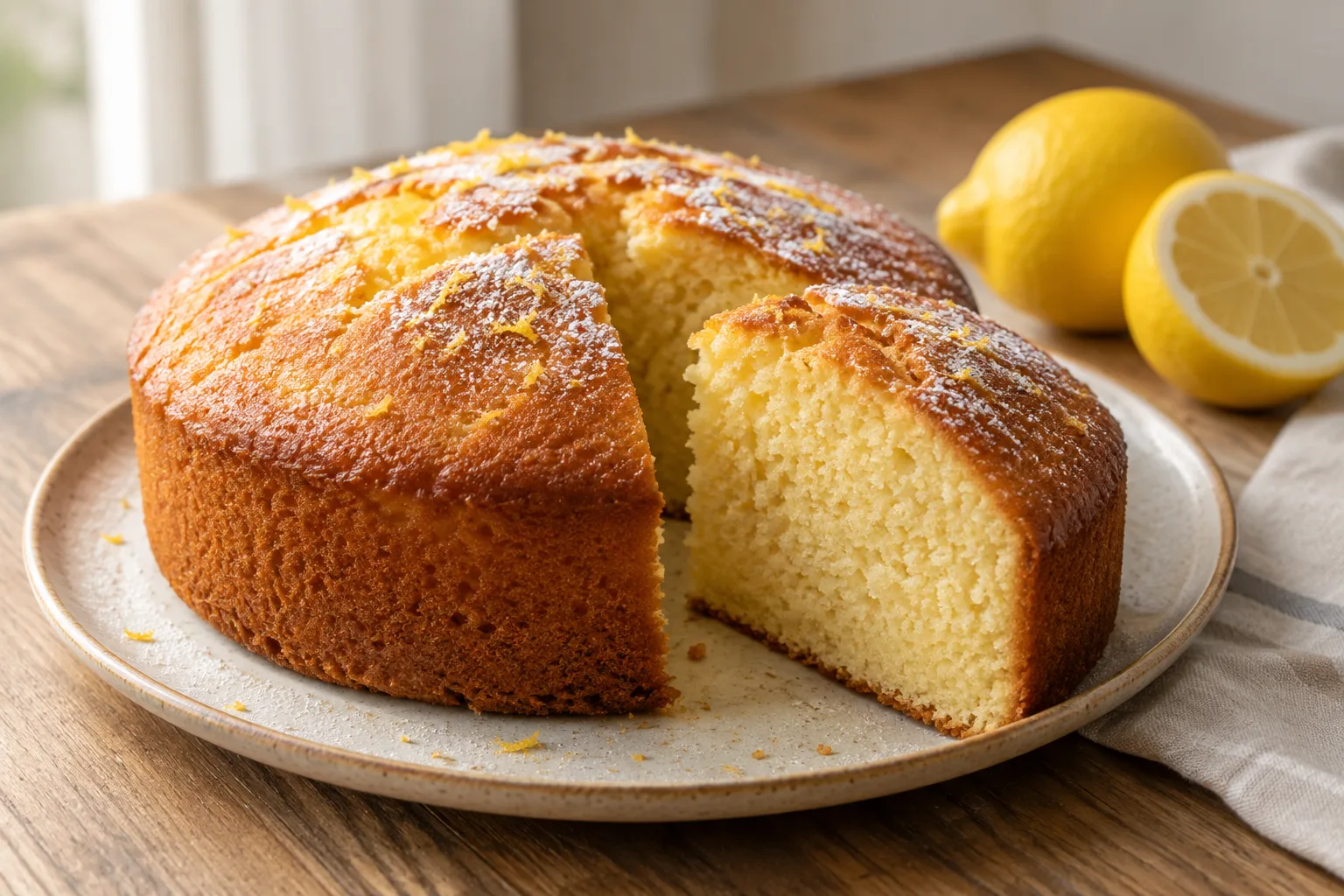 Torta allo yogurt e limone