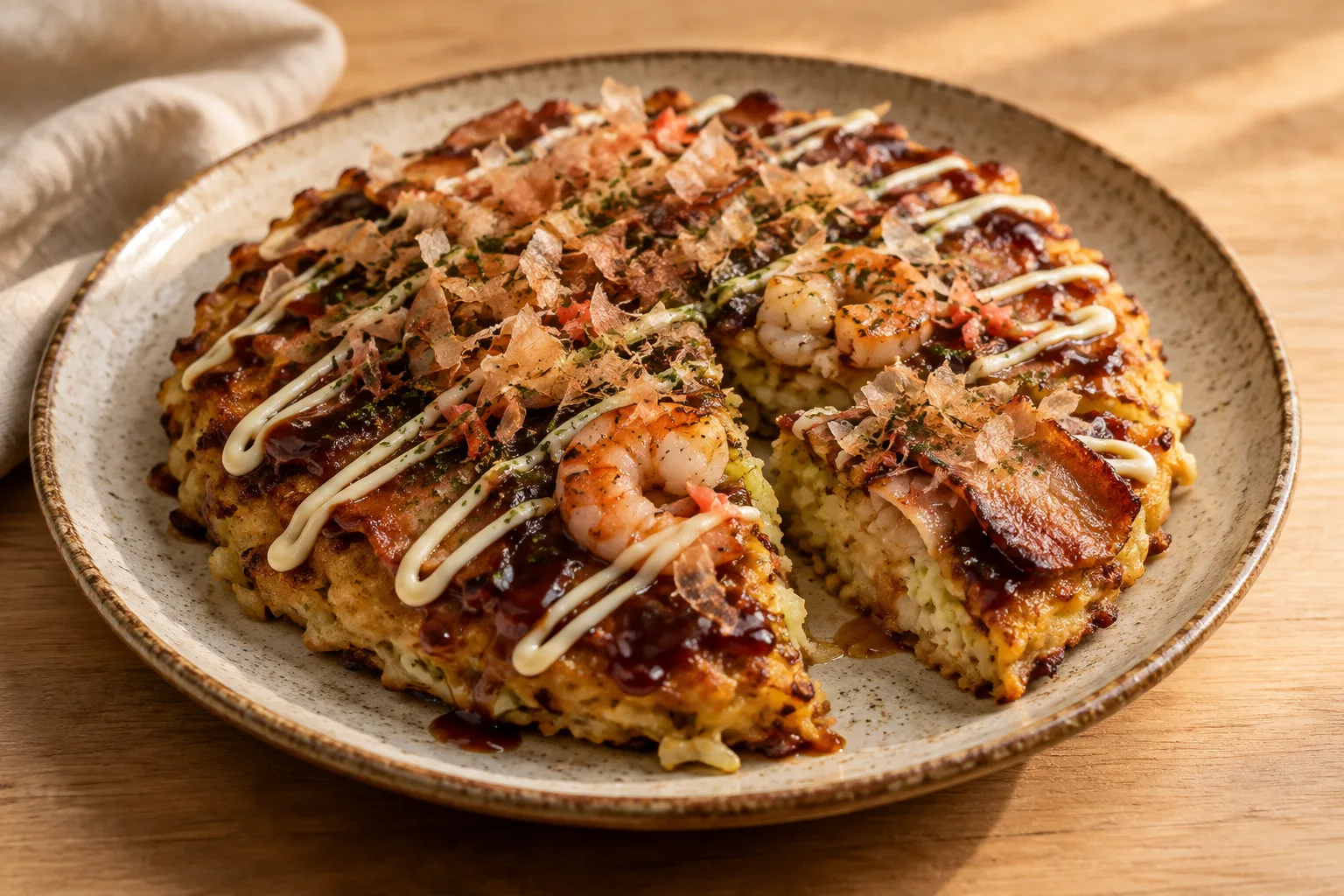 Okonomiyaki di Osaka