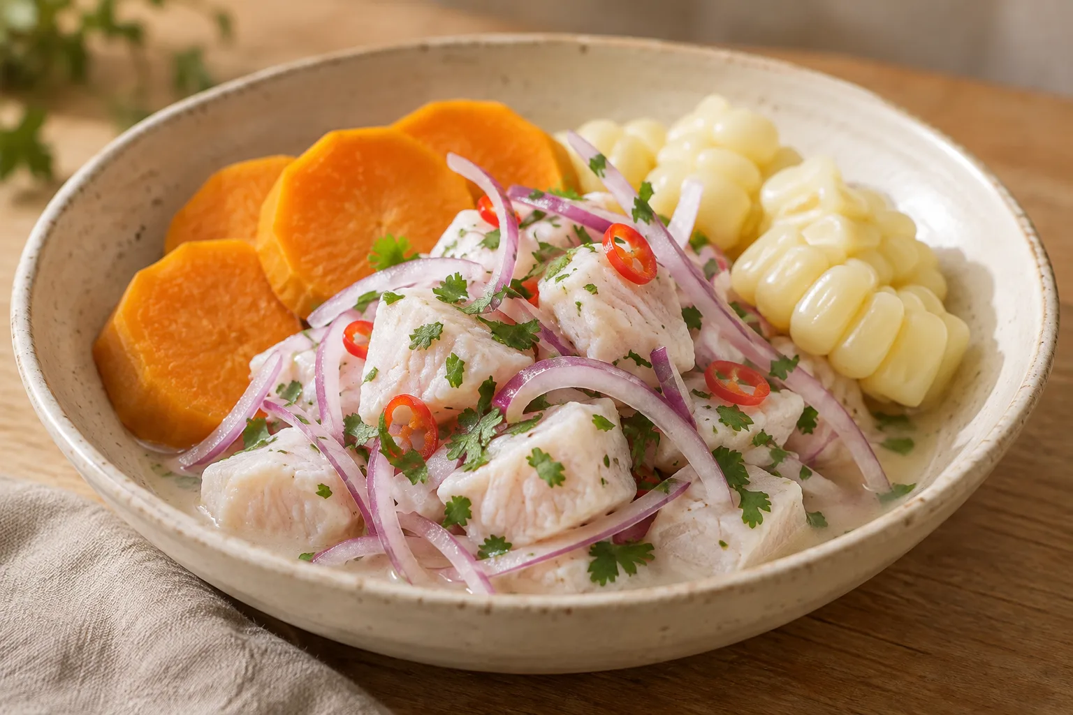Classic Peruvian Ceviche