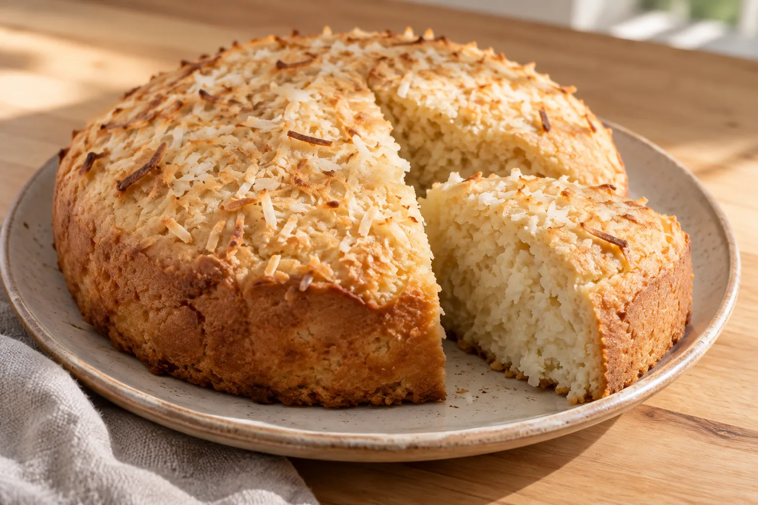 Samoan Fa’apapa (Coconut Bread)