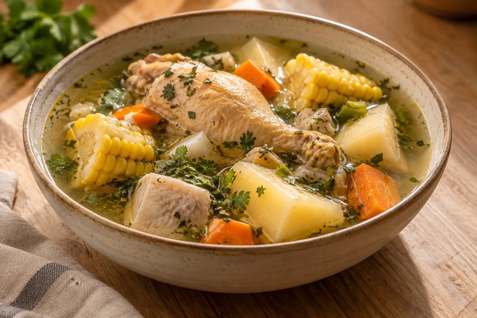 Sancocho de Gallina panameño