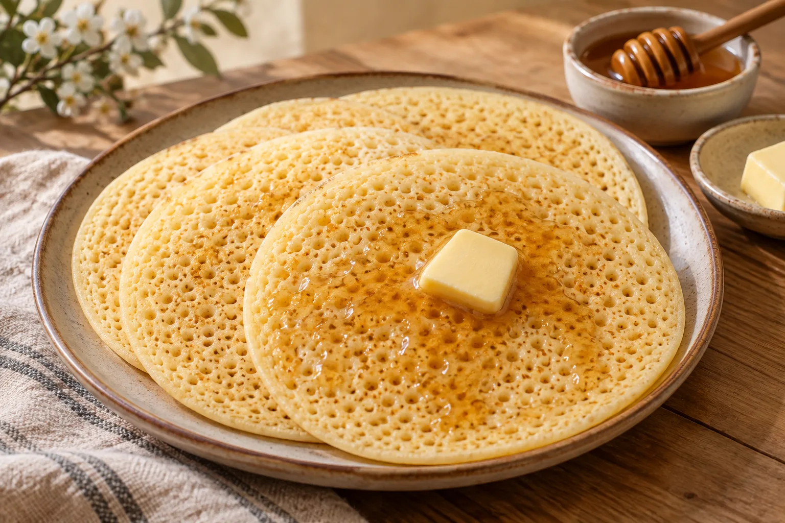 Baghrir marocchini dai mille buchi