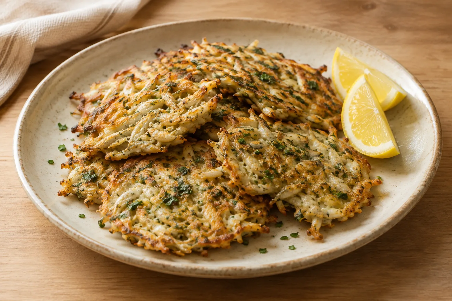 Neuseeländische Whitebait-Küchlein