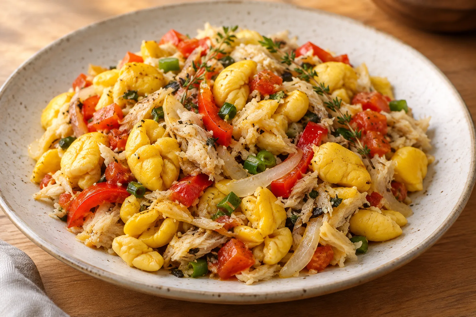Ackee mit Salzfisch